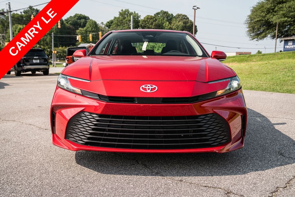 Certified Used 2025 Red Toyota LE image 2