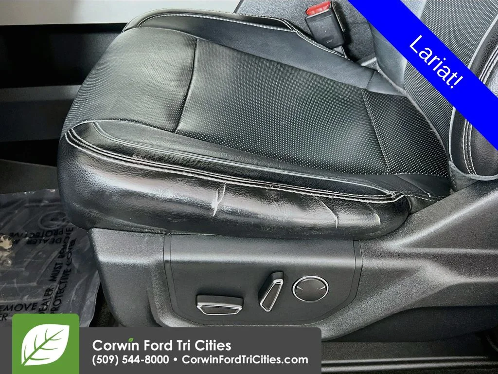 Used 2017 Shadow Black Ford Lariat image 22