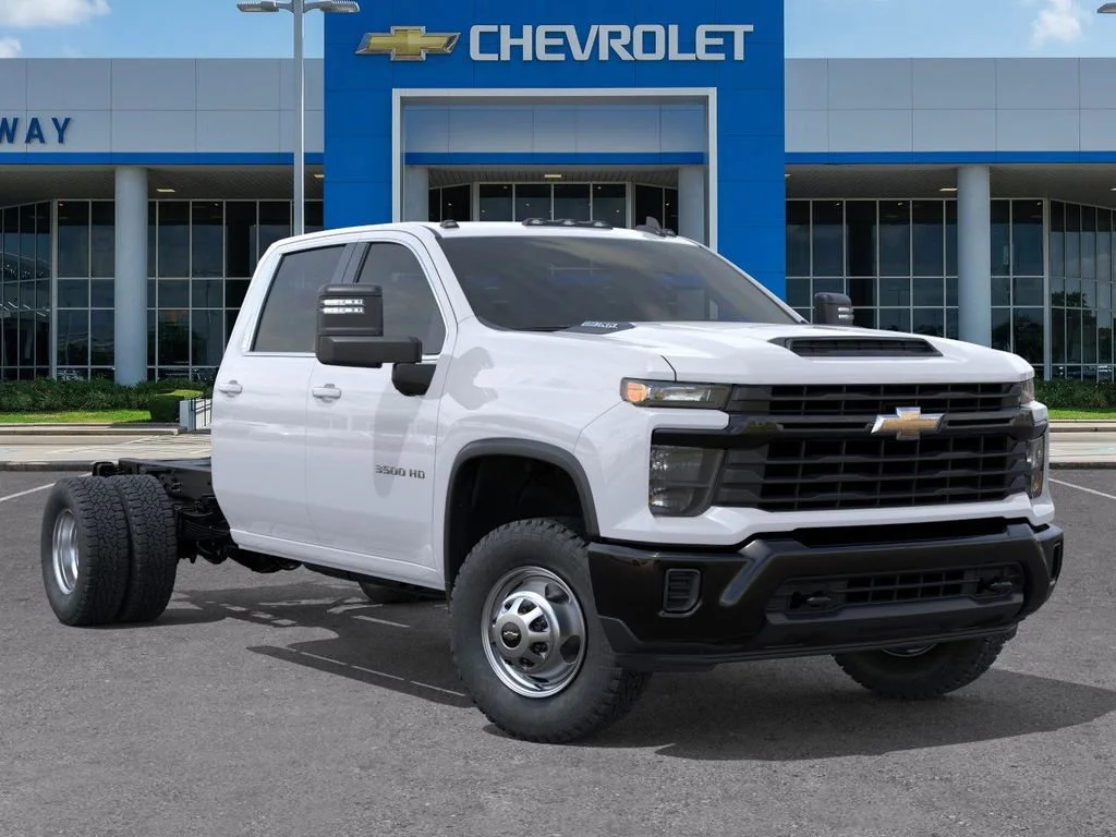 New 2025 Summit White Chevrolet Work Truck image 7