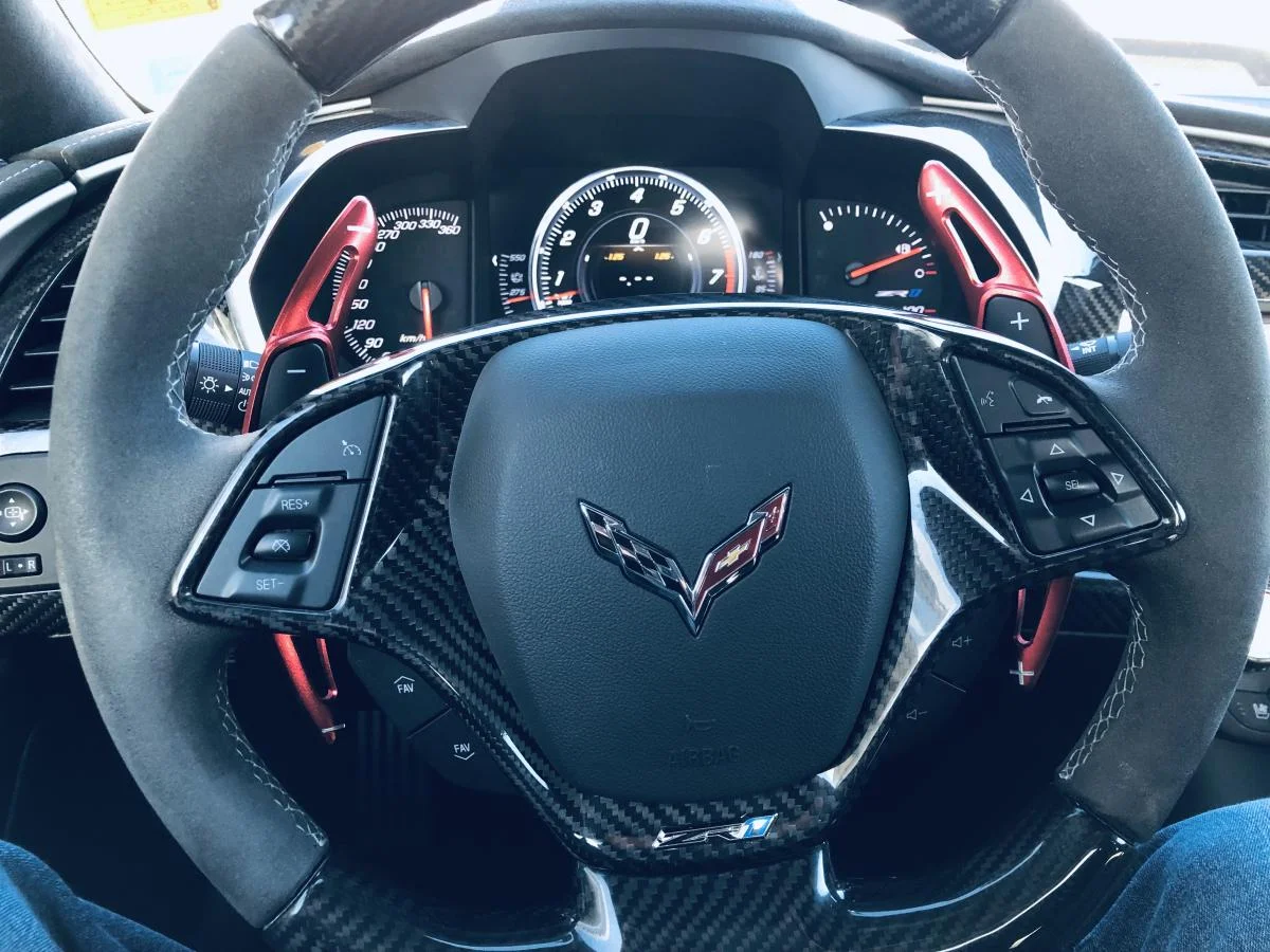 Used 2019 Black Chevrolet 2dr ZR1 Cpe w/3ZR image 19