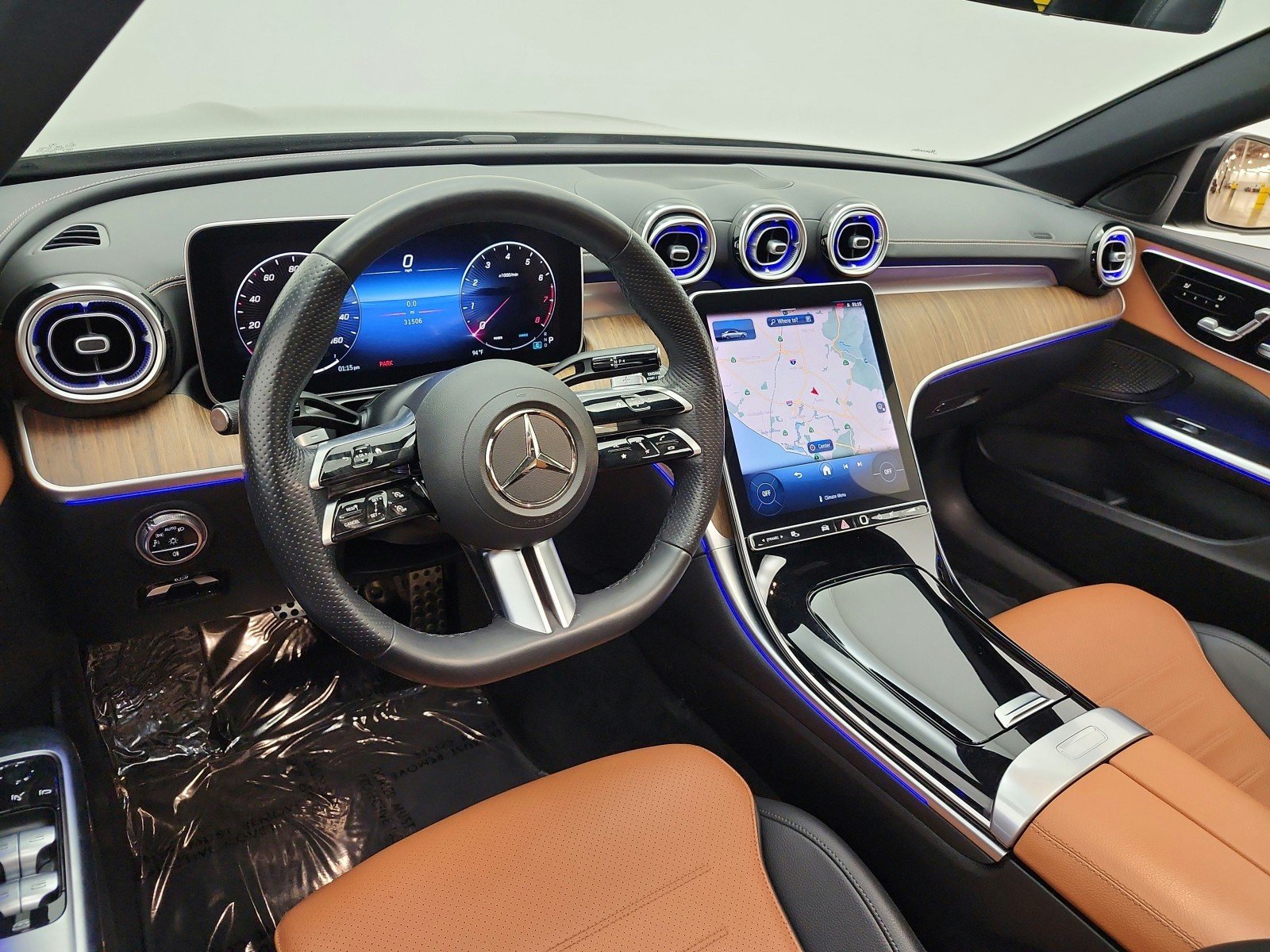 Used 2023 Mojave Silver Metallic Mercedes-Benz C 300 Sedan image 14