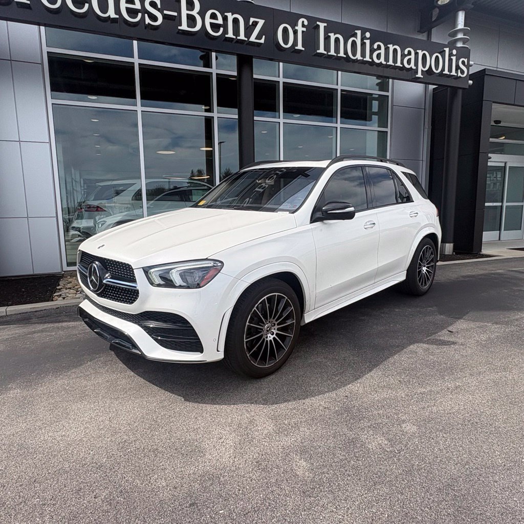 Used 2020 Diamond White Mercedes-Benz GLE 450 image 2