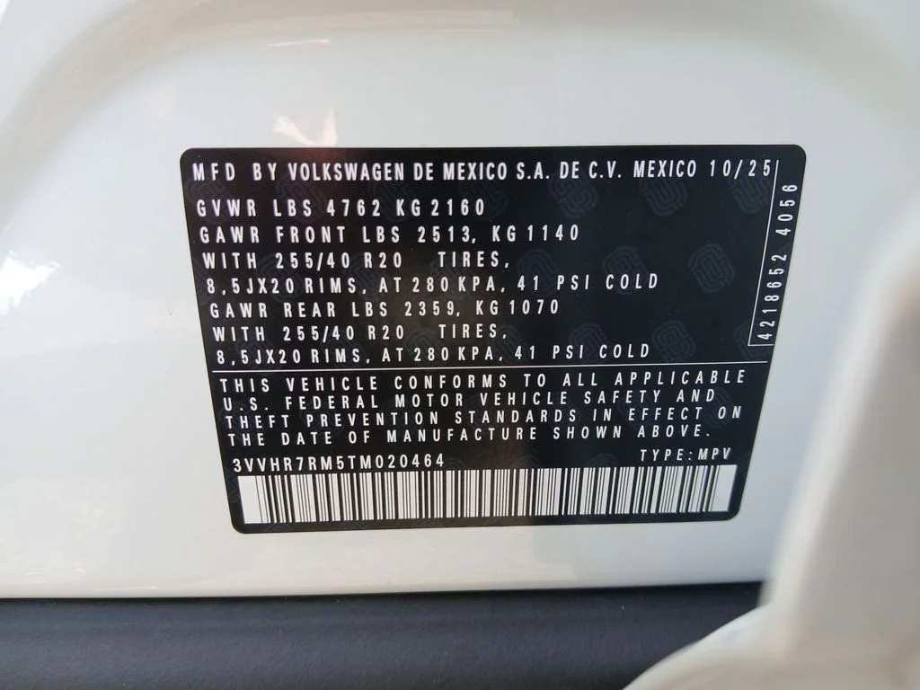 Used 2026 White Volkswagen SE R-Line Black image 31