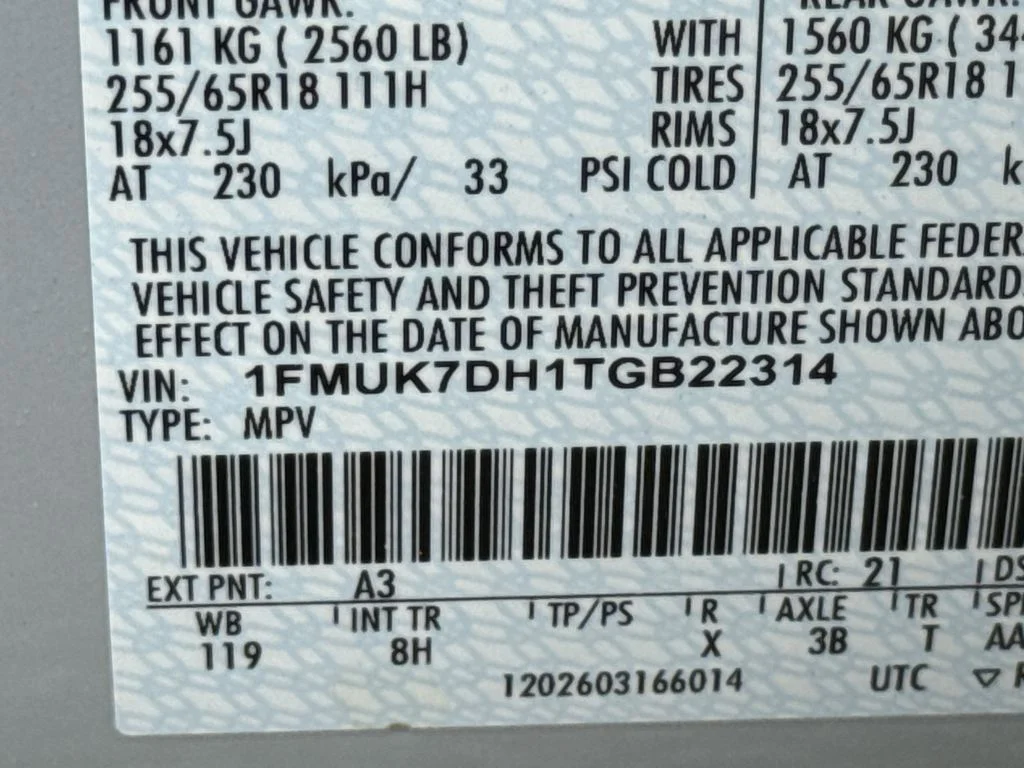 New 2026 Space White Metallic Ford Active image 32