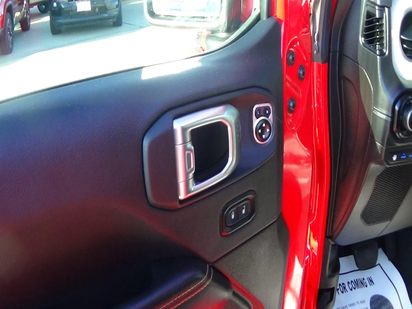 Used 2025 Firecracker Red Clear Coat (prc) Jeep Sahara 4xe image 17
