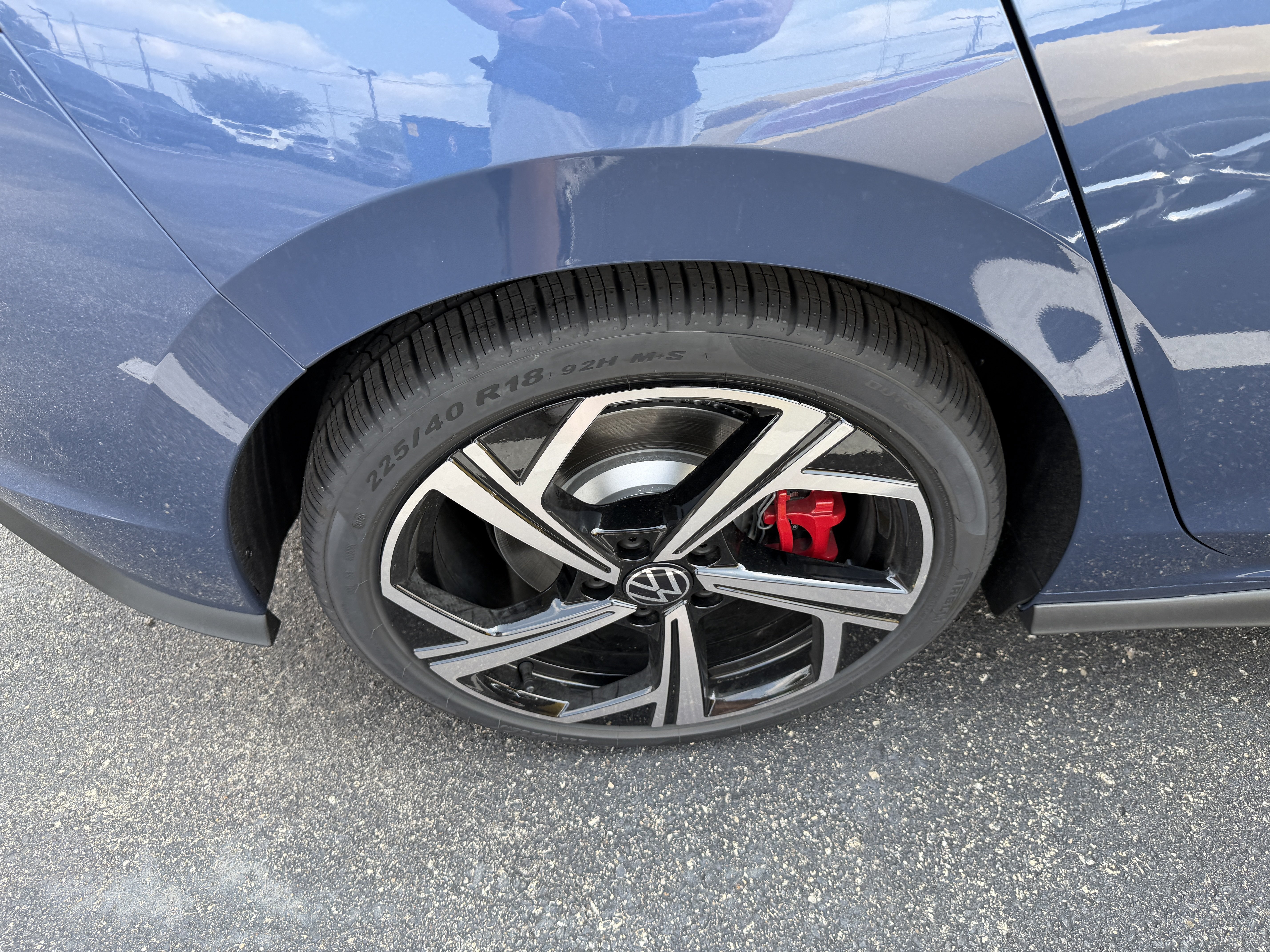 New 2026 Slate Blue Metallic Volkswagen SE image 8