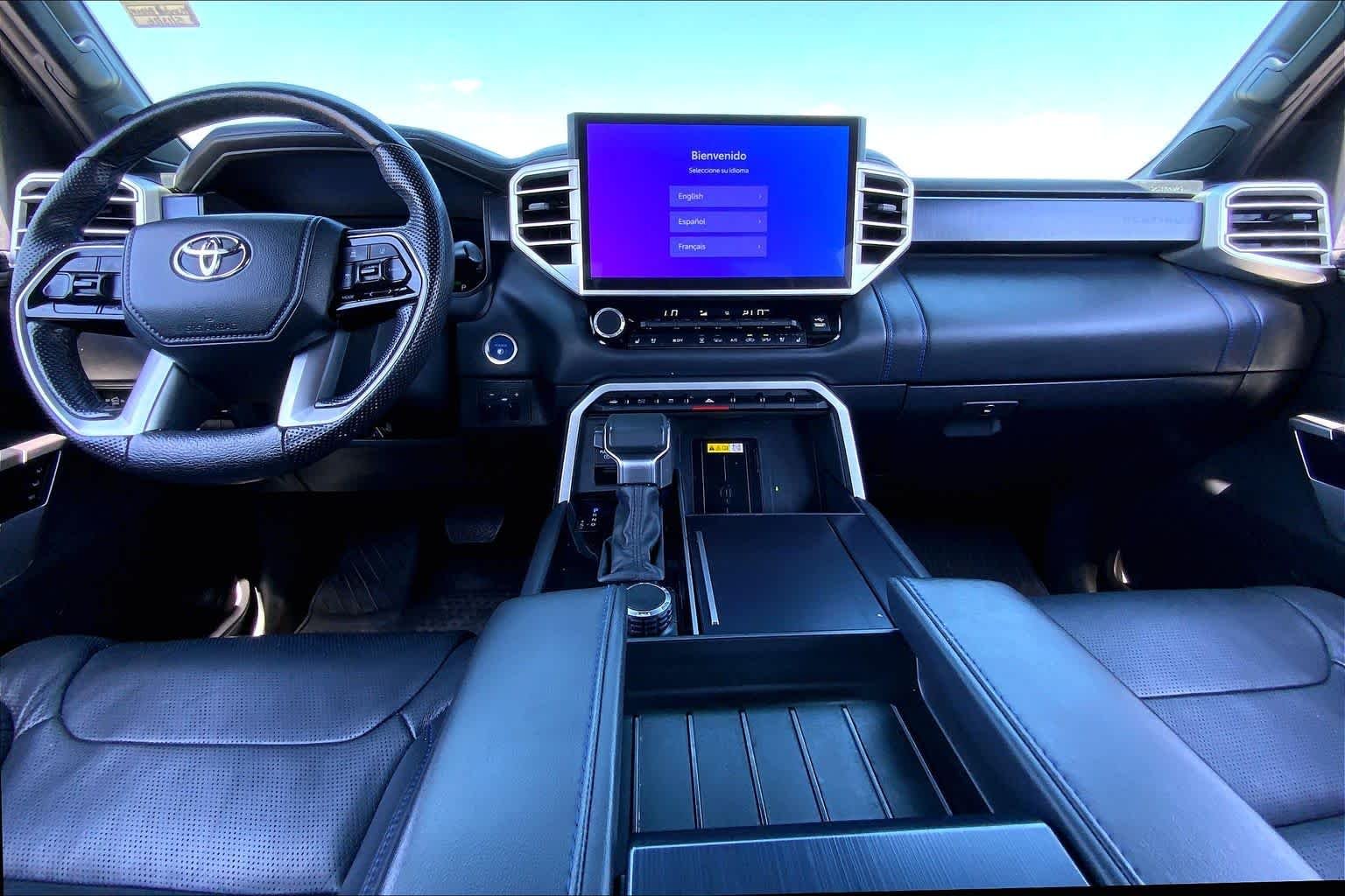 Used 2024 Midnight Black Metallic Toyota Platinum Hybrid image 15