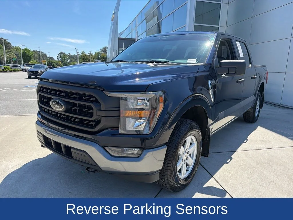 Certified Used 2023 Antimatter Blue Metallic Ford XLT image 5