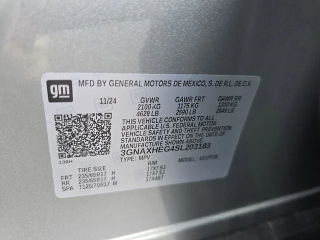 Used 2025 Sterling Gray Metallic Chevrolet LT image 30
