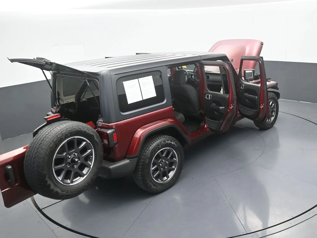 Used 2021 Snazzberry Pearlcoat Jeep Unlimited Sport S image 67