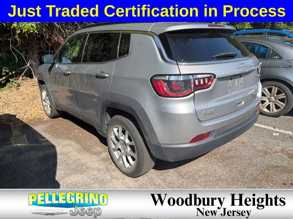 Certified Used 2022 Silver Jeep Latitude Lux image 2