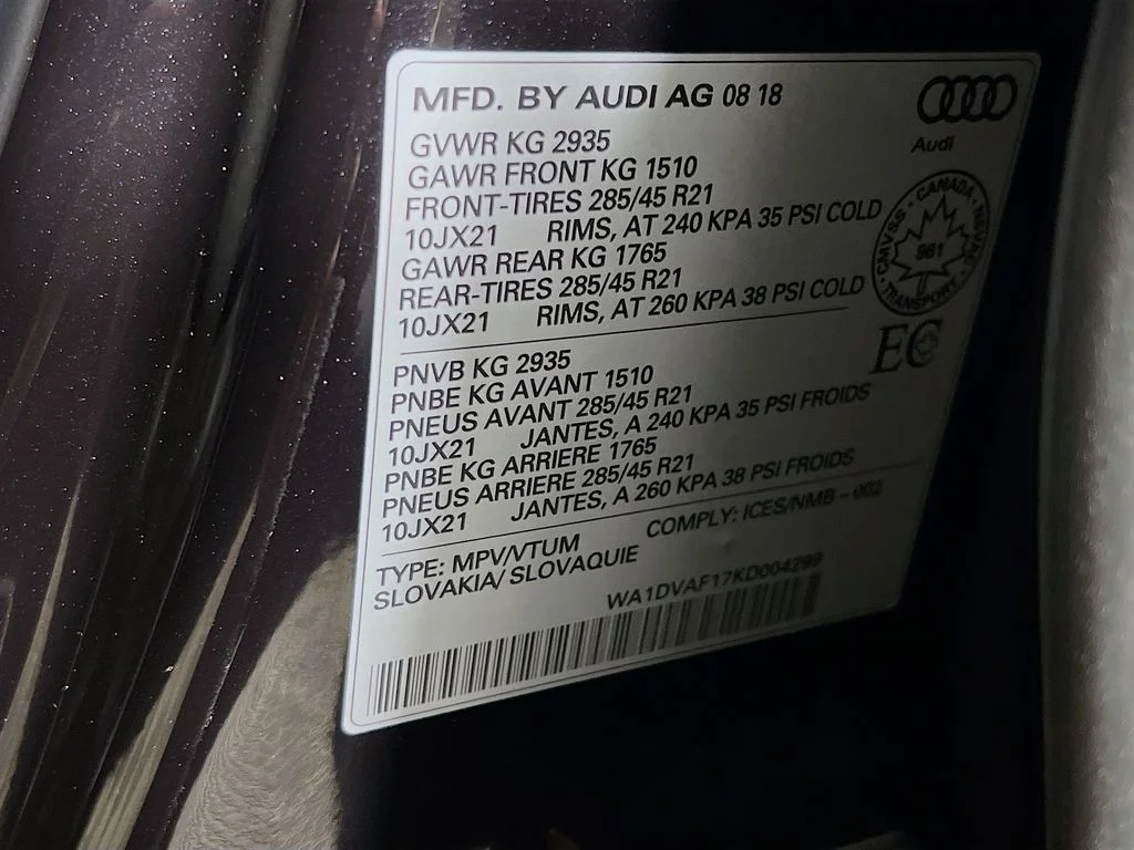 Used 2019 Orca Black Metallic Audi 3.0T Premium image 33