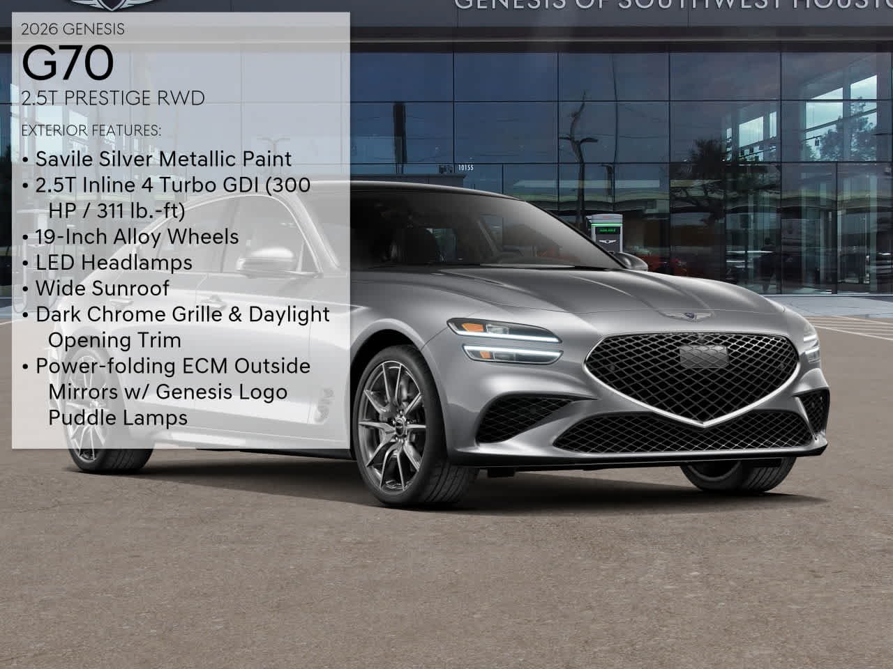 Certified Used 2026 Savile Silver Genesis 2.5T Prestige image 5