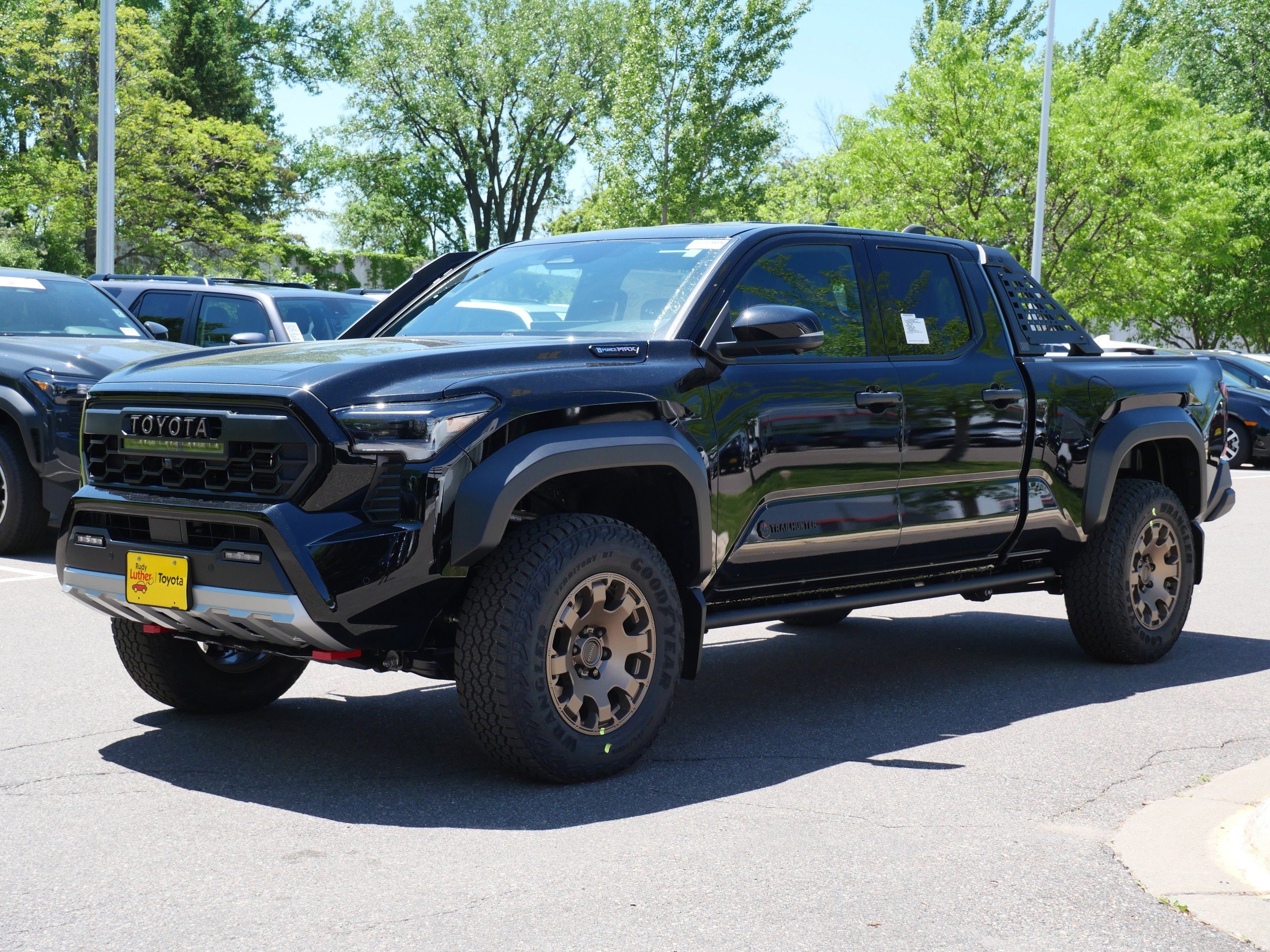 New 2026 Black Toyota Tacoma Trailhunter image 4