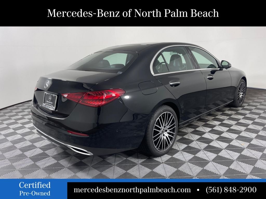 Certified Used 2025 Black Mercedes-Benz C 300 image 6