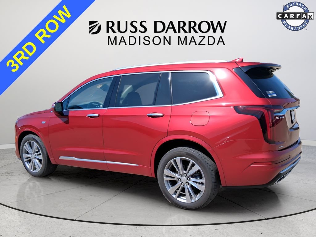 Used 2023 Red Cadillac Premium Luxury image 3