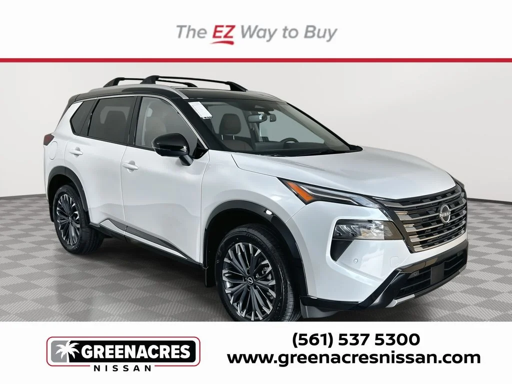 New 2026 Everest White Pearl TriCoat / Super Black Two-tone Nissan Platinum image 1