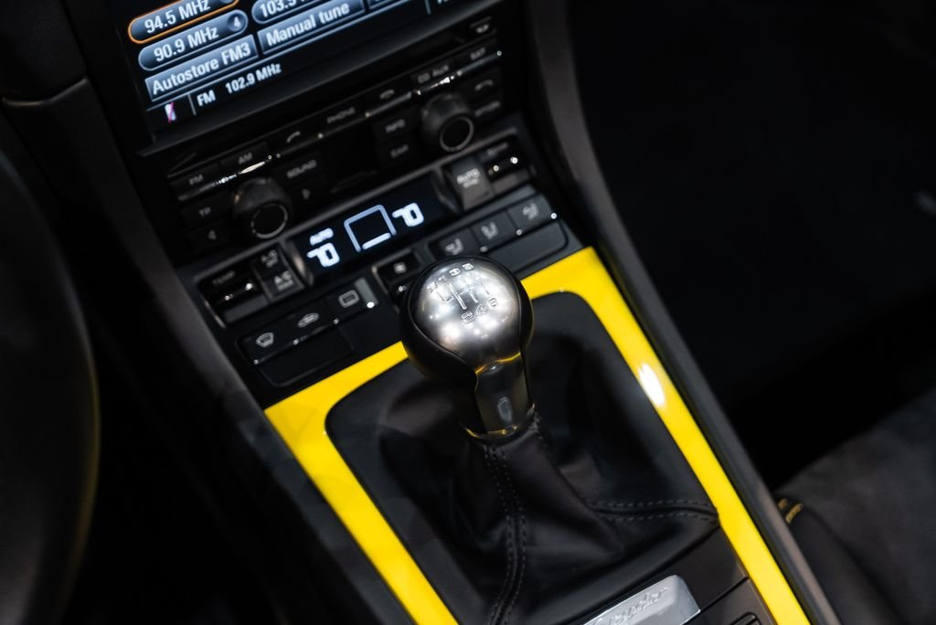 Used 2016 Racing Yellow Porsche Spyder image 28