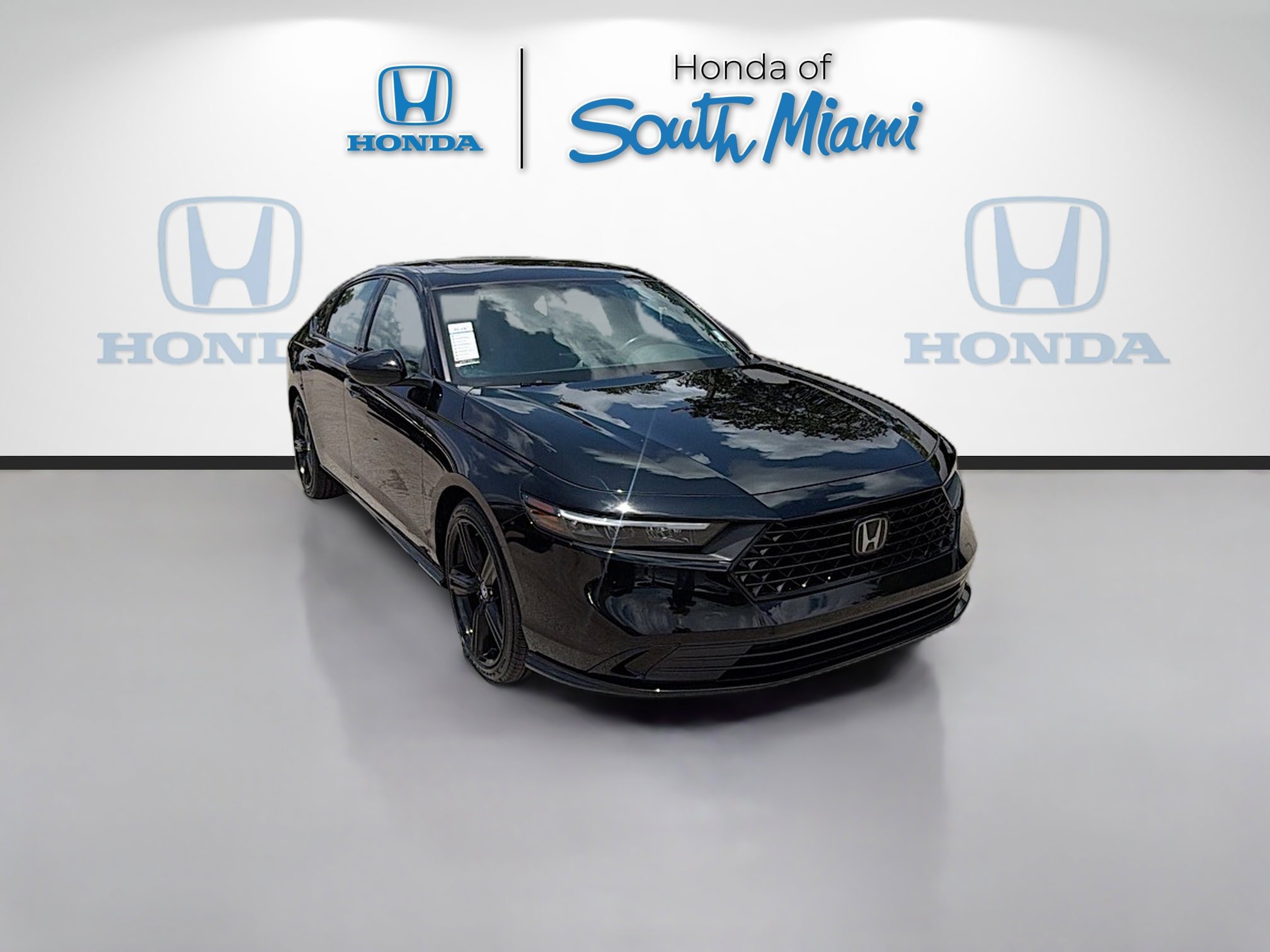 Certified Used 2025 Crystal Black Pearl Honda HYBRID SPORT-L image 1