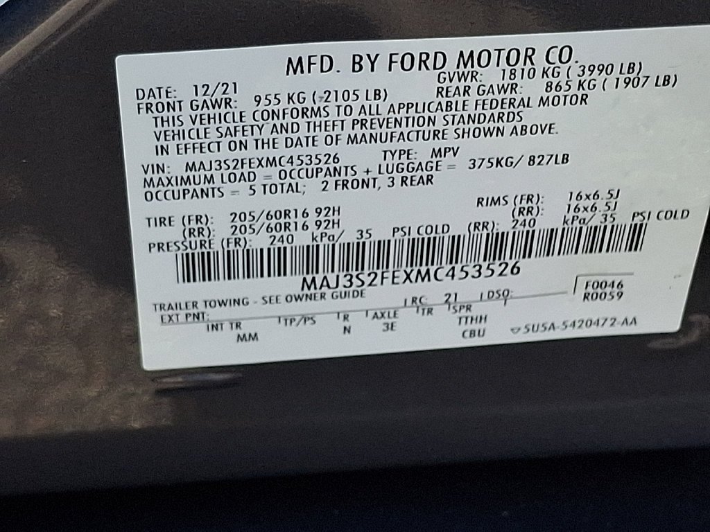 Used 2021 Gray Ford S image 26