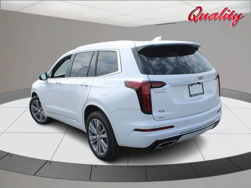 Used 2024 Crystal White Tricoat Cadillac AWD Premium Luxury image 5