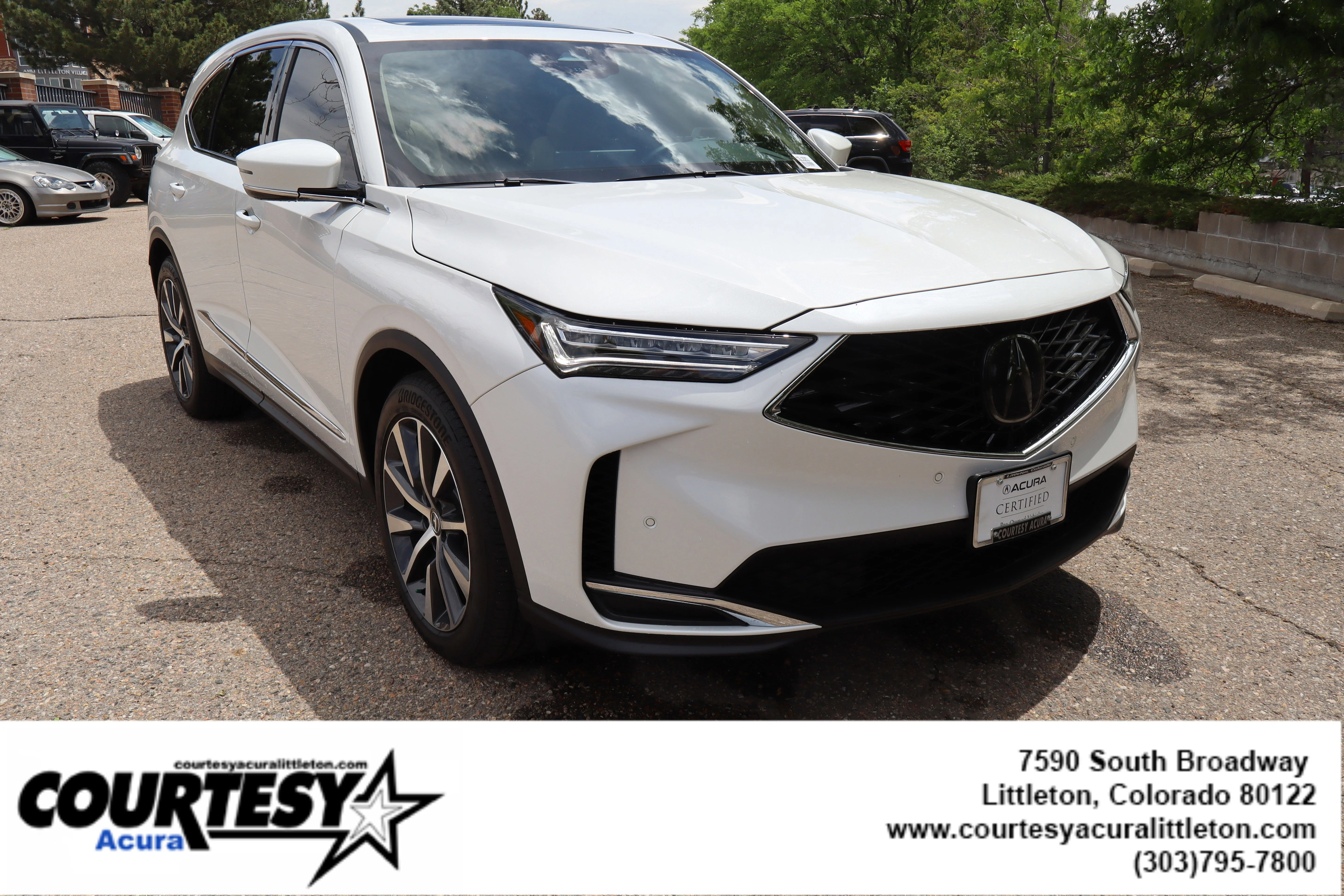 Certified Used 2026 Platinum White Pearl Acura SH-AWD with Technology Package image 8