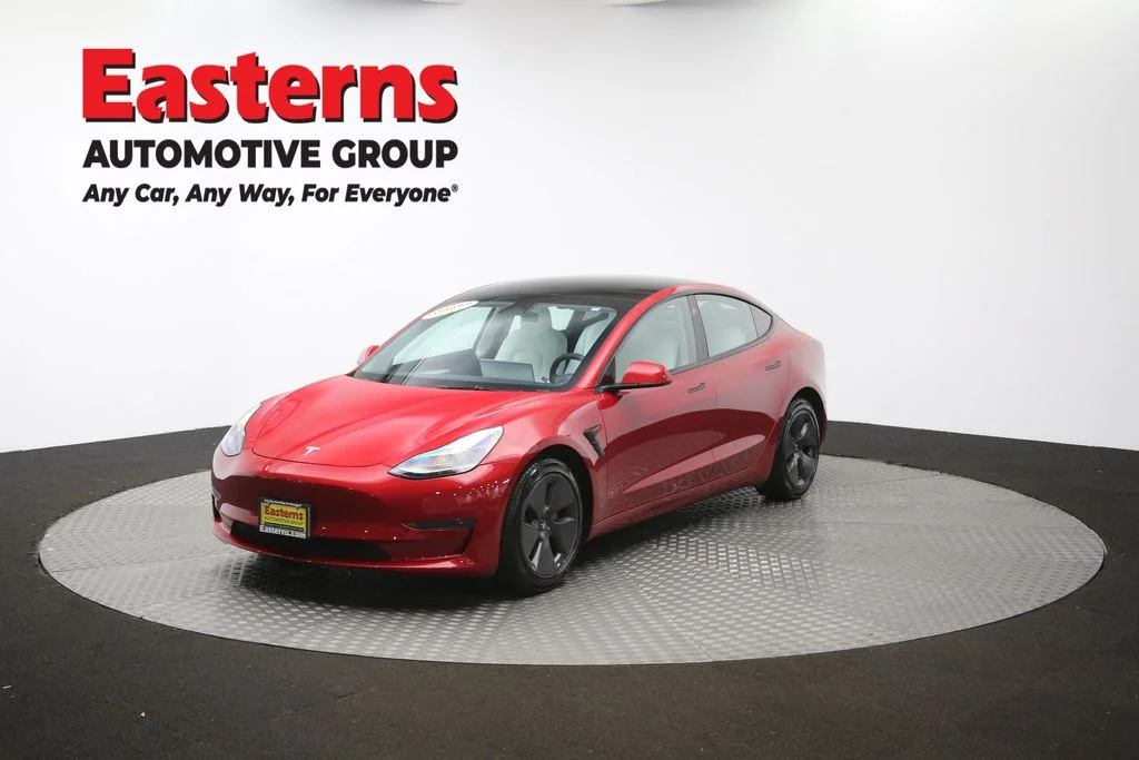 Used 2023 Red Tesla Base image 51