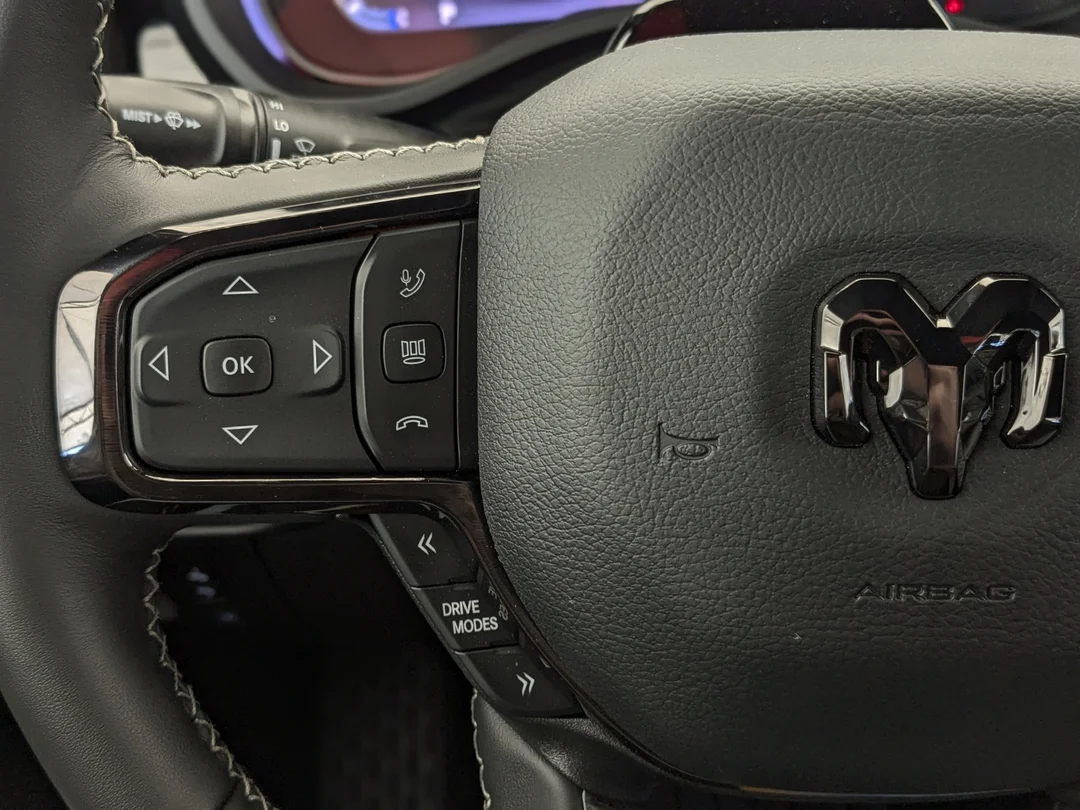 New 2026 White RAM Limited - - 5.7L HEMI V8 eTorque - 14.4 NAV Display - RamBox Cargo Sys - Surround View Cam & More! image 18