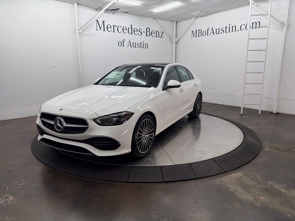 New 2026 Polar White Mercedes-Benz C 300 image 3