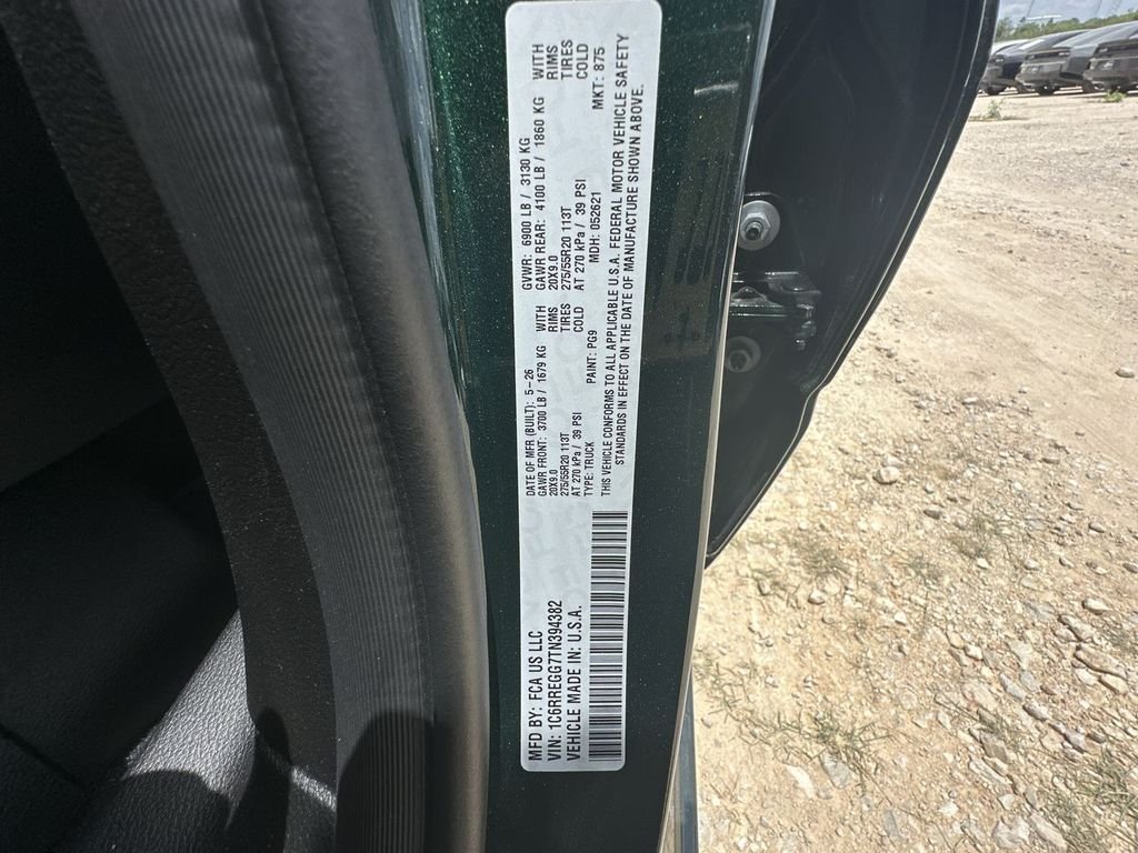 New 2026 Serrano-Green Metallic Exterior Paint RAM Express image 43