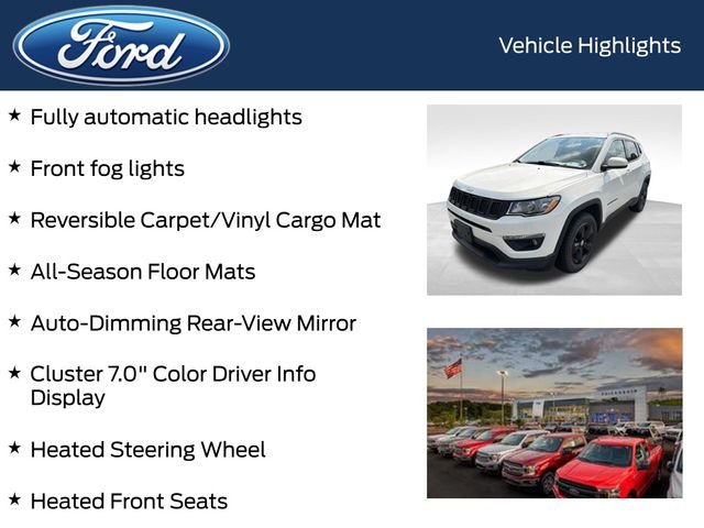 Used 2019 White Jeep Latitude image 9
