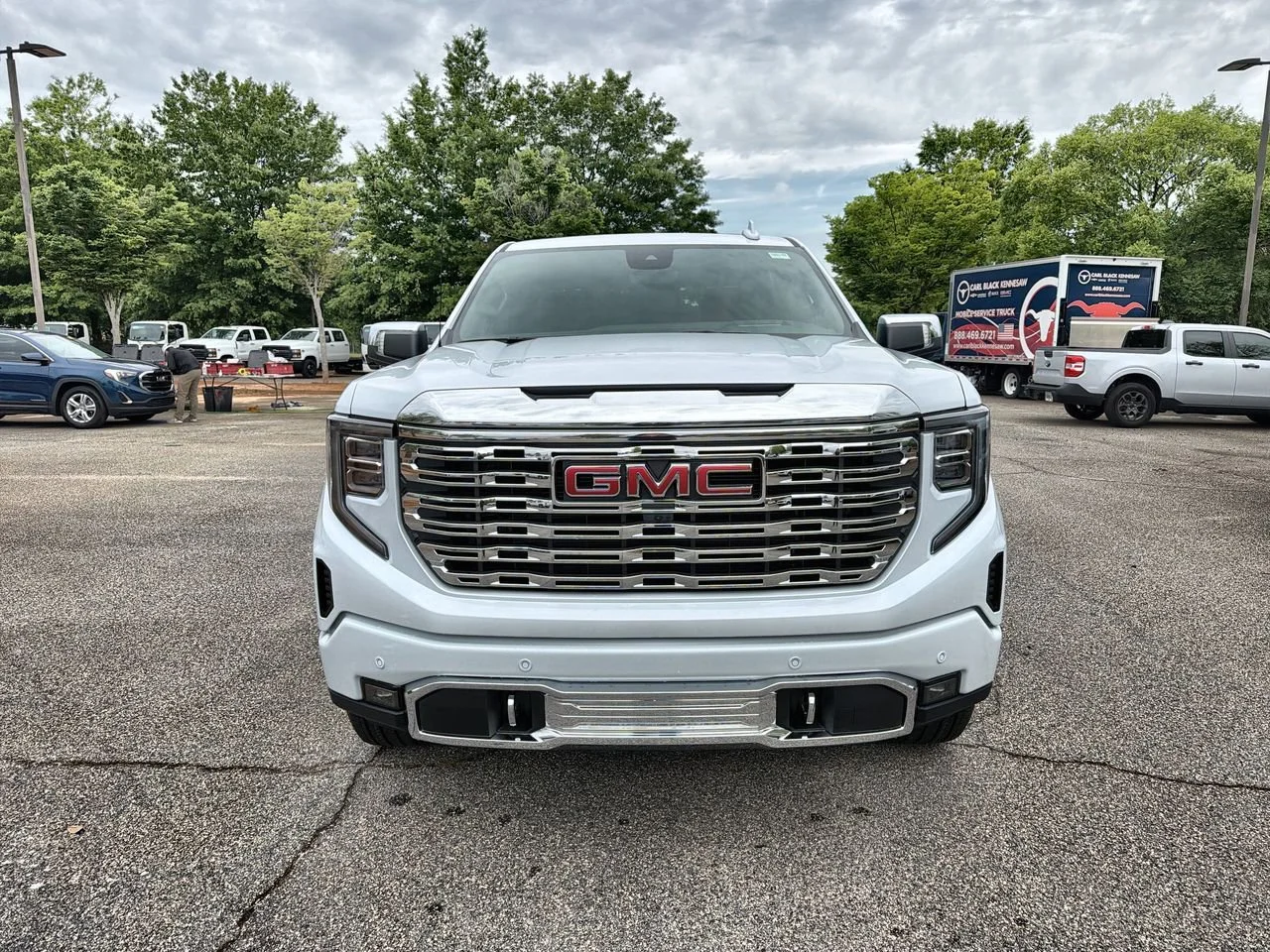 New 2026 Glacier White Tricoat GMC Denali image 3