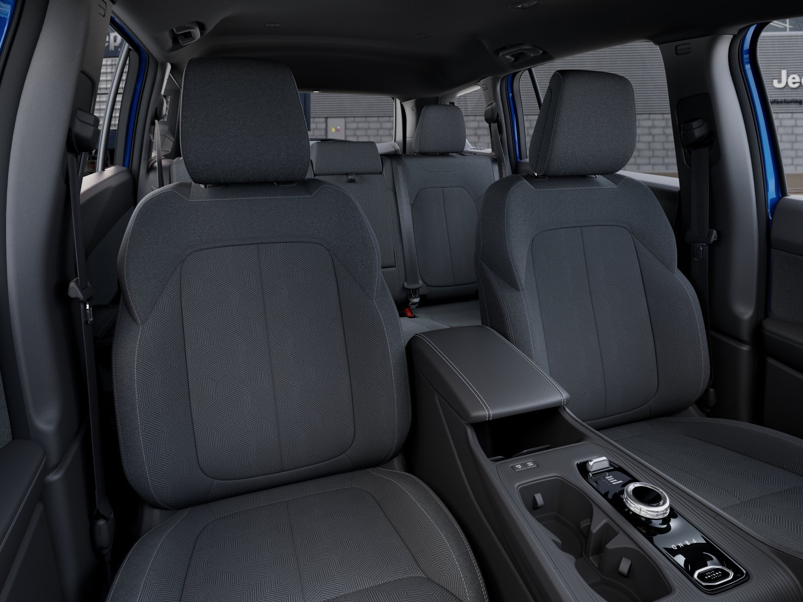New 2026 Hydro Blue Pearl-Coat Exterior Paint Jeep Laredo image 9