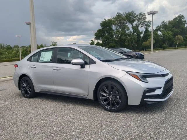 New 2026 Classic Silver Metallic Toyota SE image 2