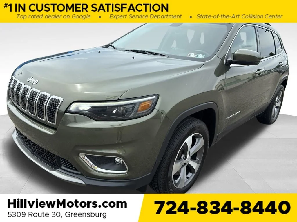 Certified Used 2020 Olive Green Jeep Limited image 1