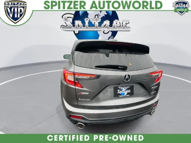 Certified Used 2024 Liquid Carbon Metallic Acura SH-AWD A-SPEC image 36