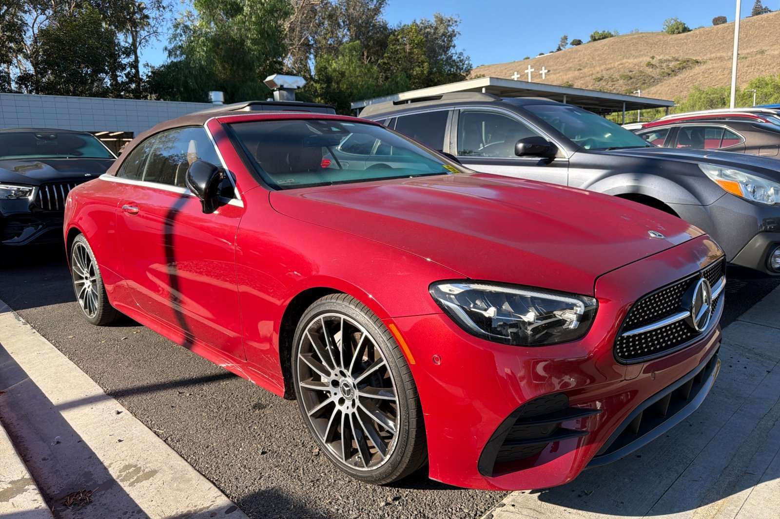 Certified Used 2023 Red Mercedes-Benz E 450 image 5