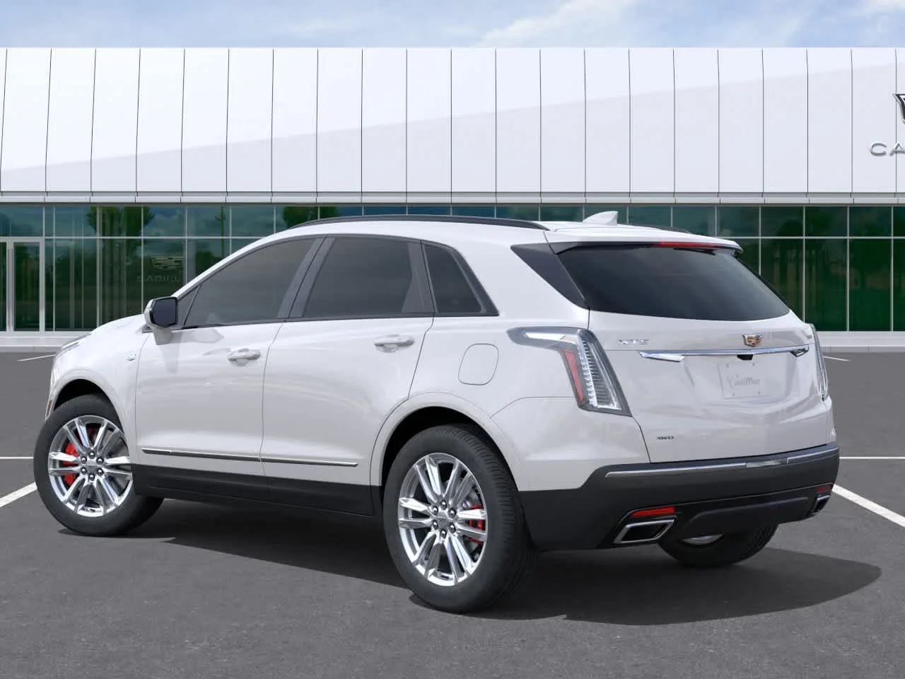 New 2026 Crystal White Tricoat Cadillac Sport image 3