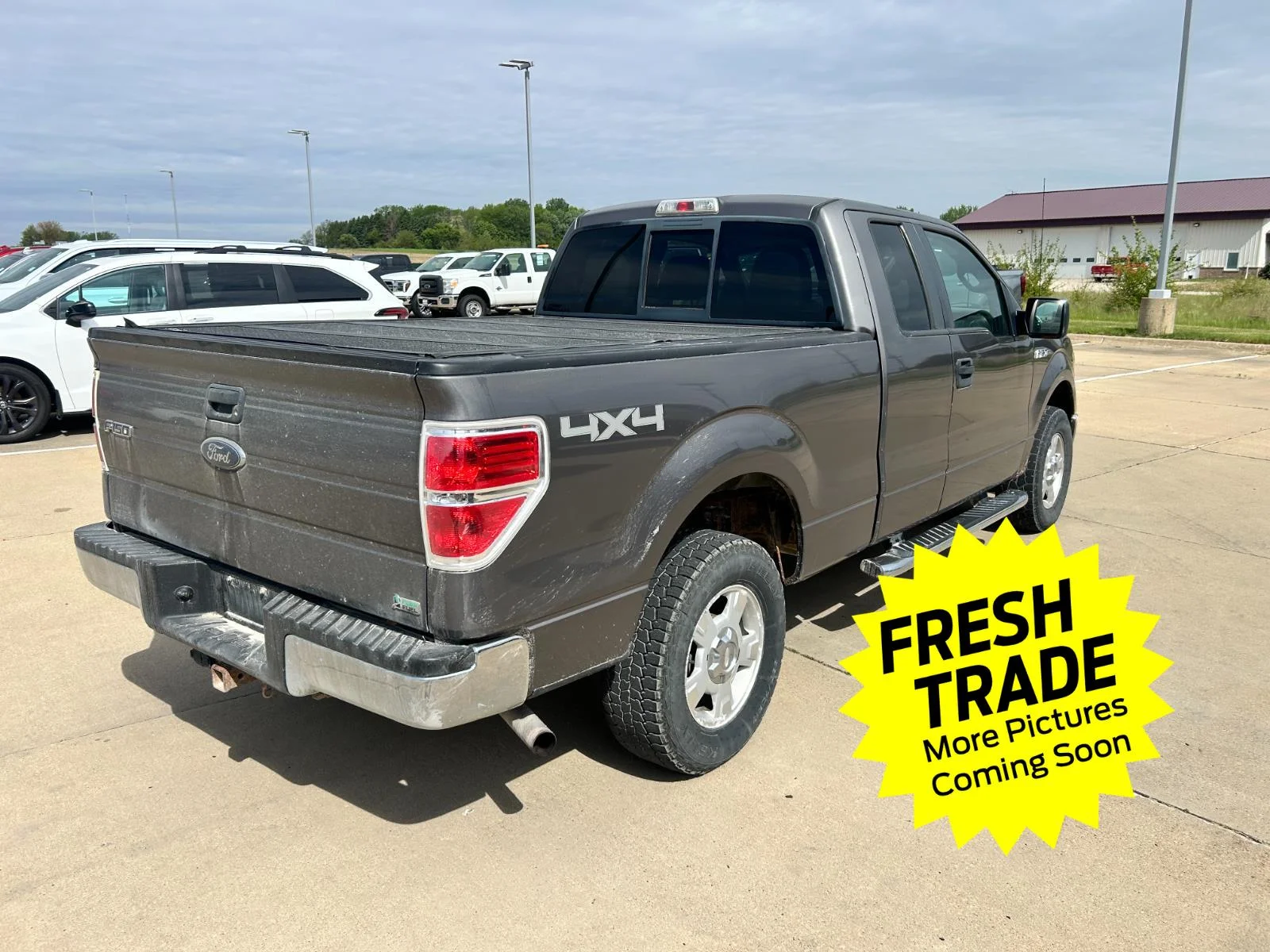 Used 2010 Royal Red Metallic Ford Lariat image 3