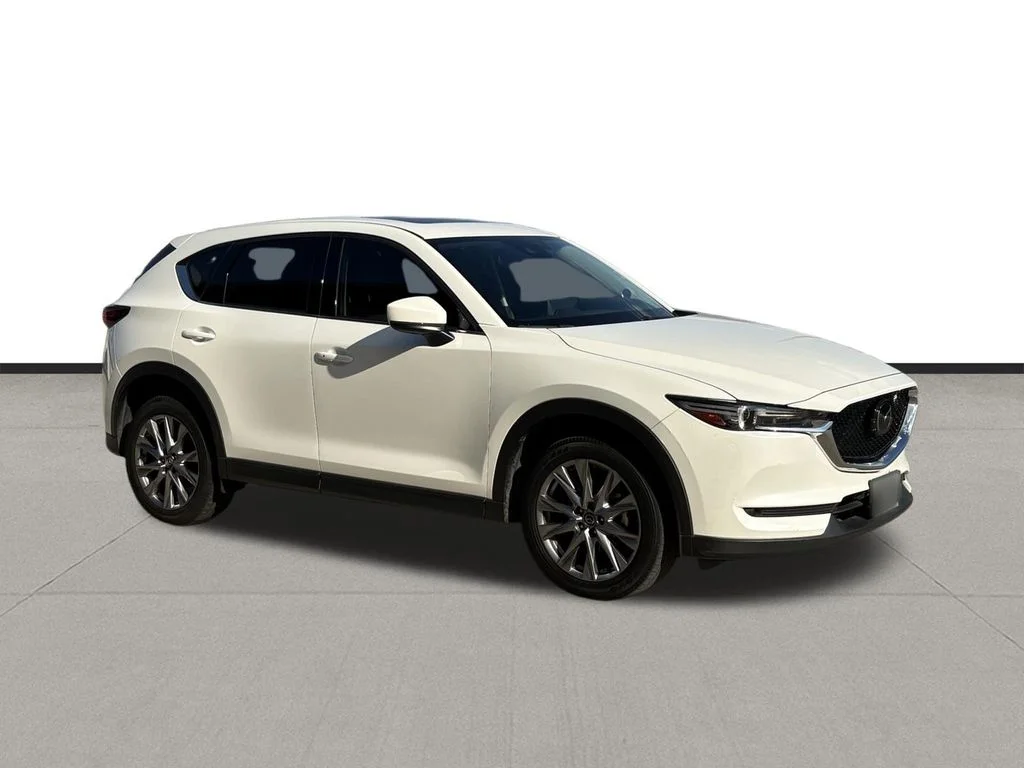 Used 2021 Snowflake White Pearl Mica Mazda Grand Touring image 3