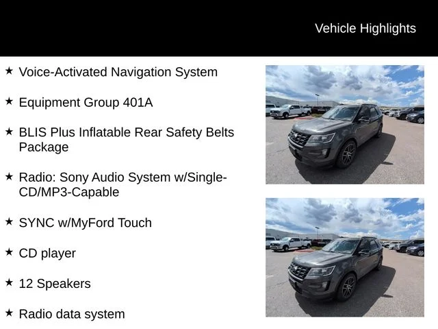Used 2016 Gray Ford Sport image 8