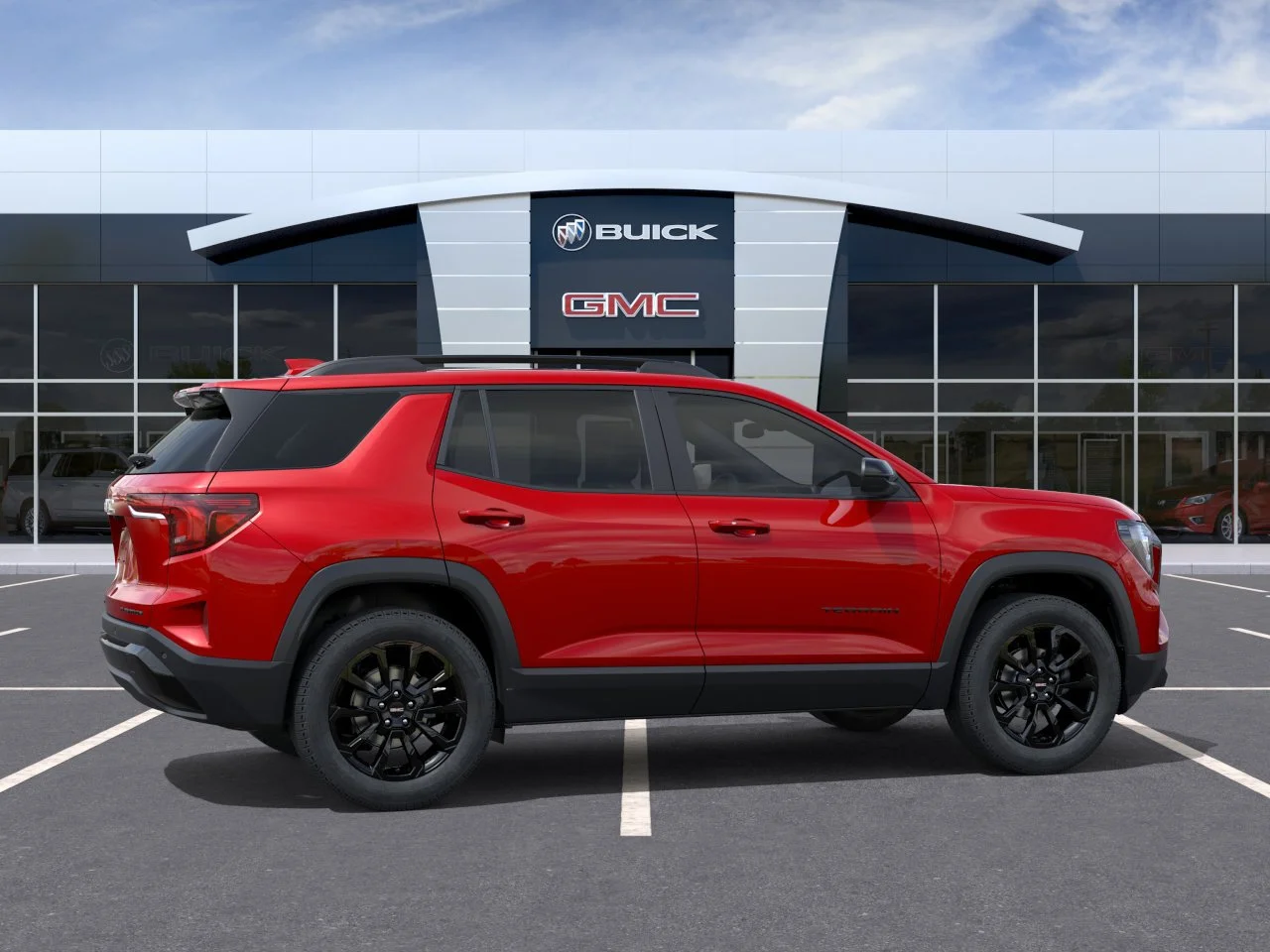New 2027 Volcanic Red Tintcoat GMC Elevation image 5