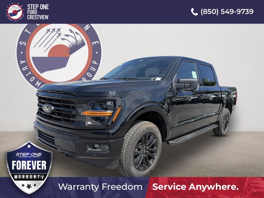 New 2026 Agate Black Metallic Ford XLT image 1