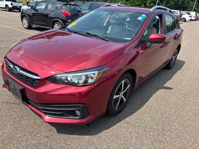 Used 2021 Crimson Red Pearl Subaru Premium image 3