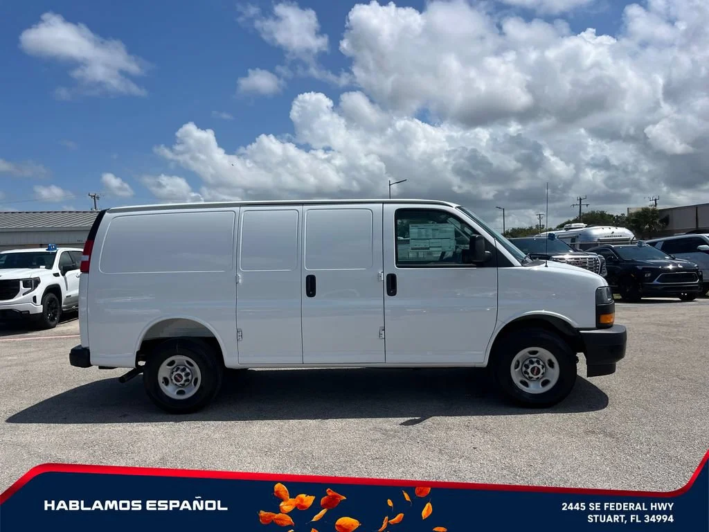 New 2026 Summit White GMC Work Van image 8
