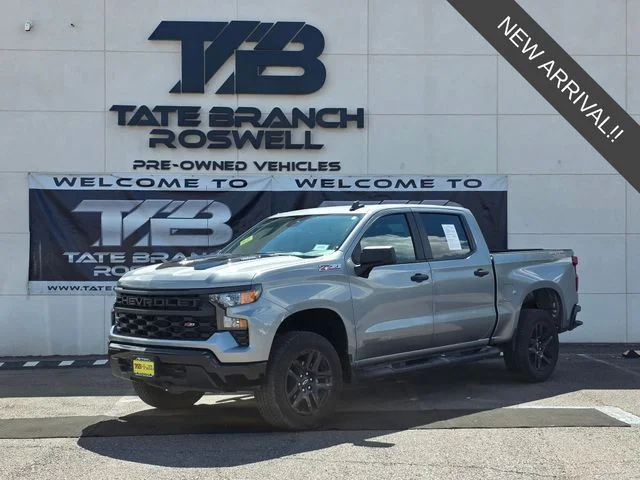 Used 2025 Gray Chevrolet Custom Trail Boss image 1