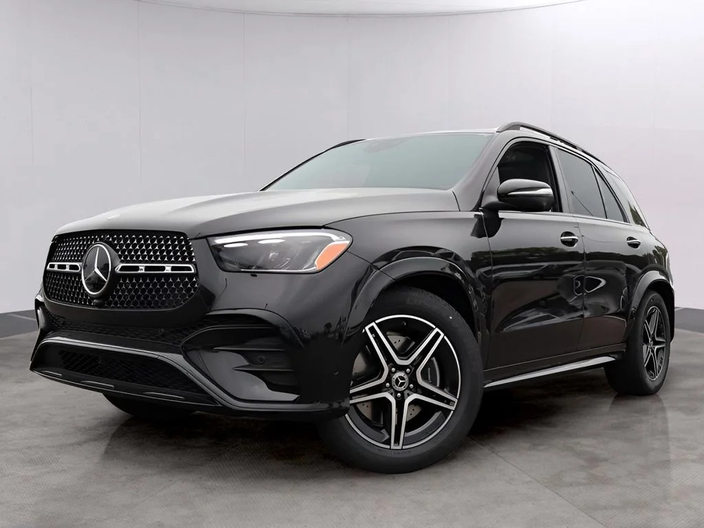 Certified Used 2026 Obsidian Black Metallic Mercedes-Benz GLE 450 image 1