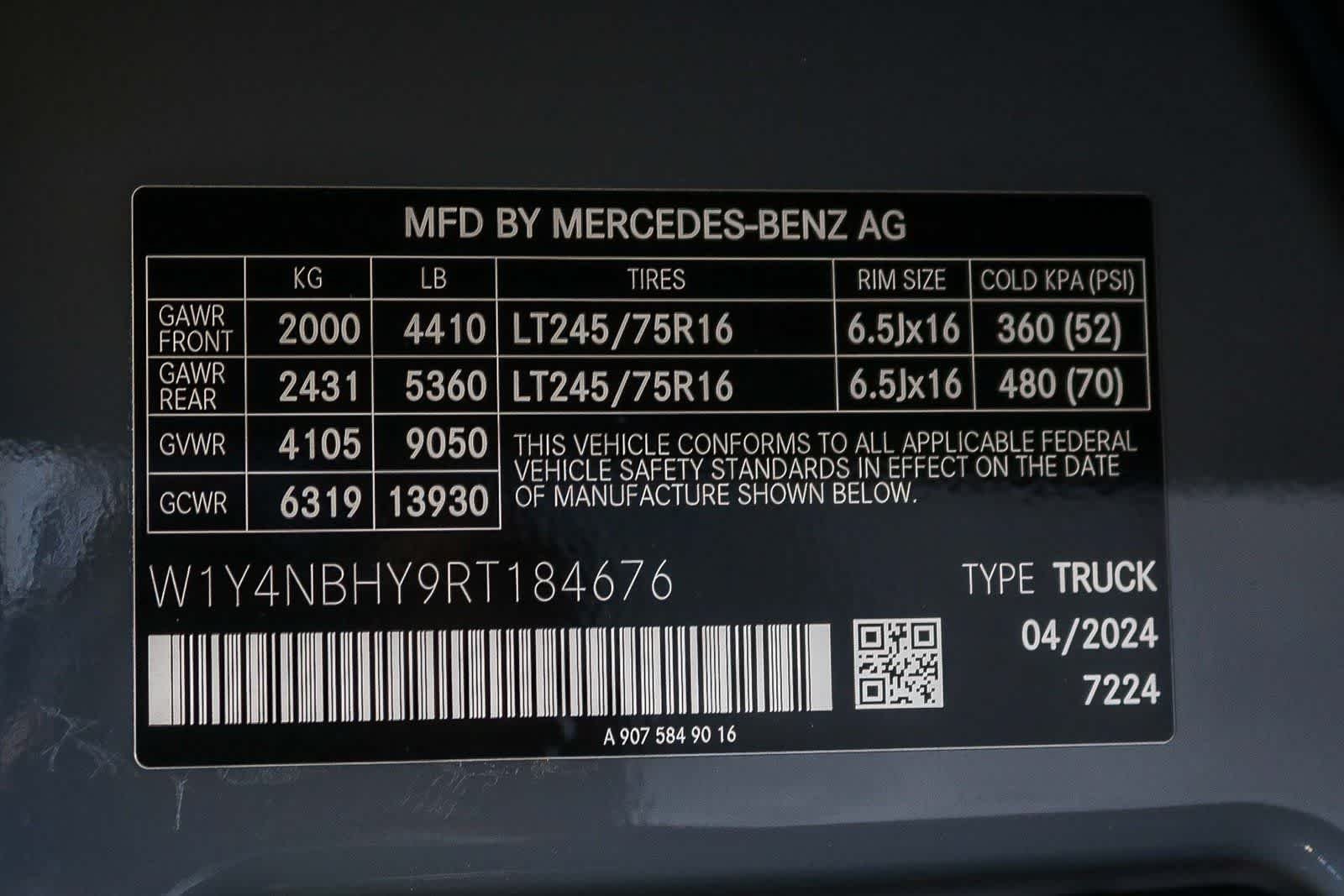 2024 Mercedes-Benz Sprinter Cargo Van Base - Photo 53