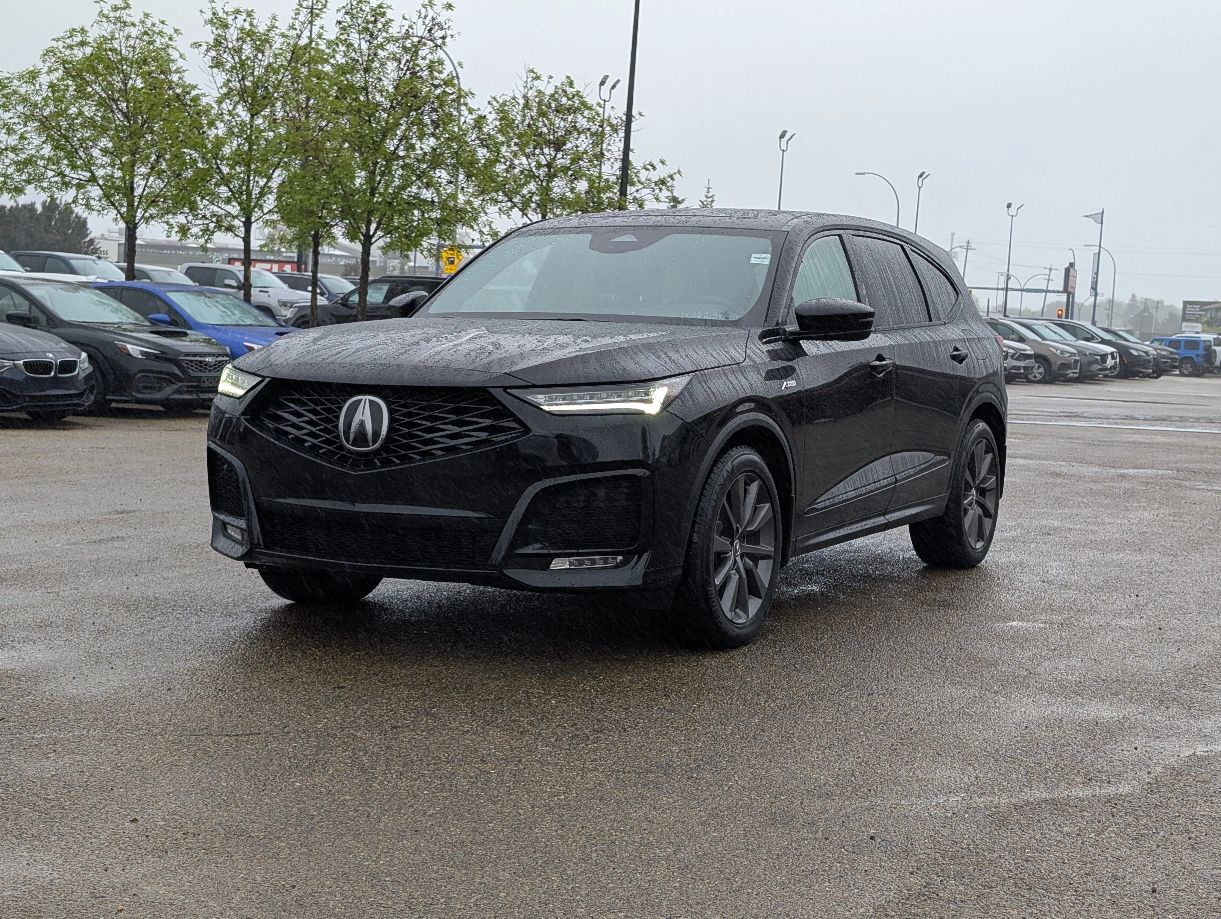 Used 2025 Lunar Silver Metallic Acura A-Spec image 2