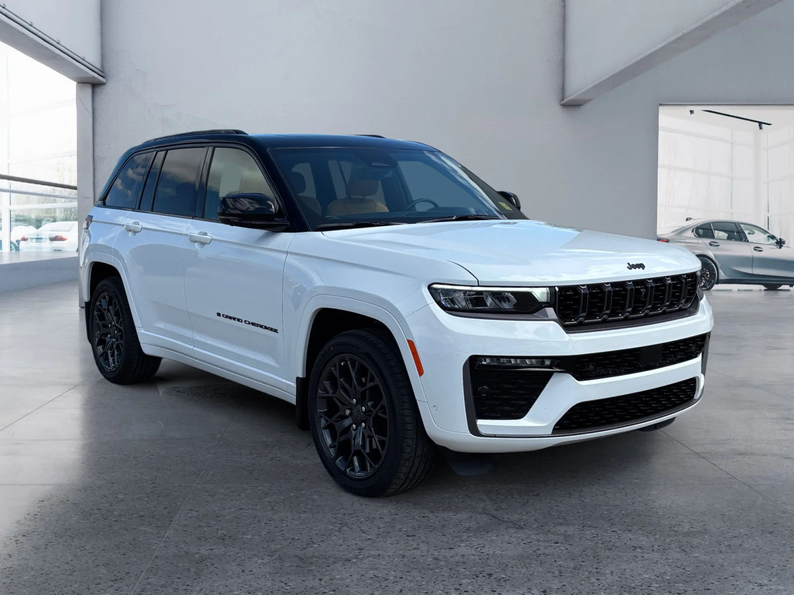 New 2026 Bright White Jeep Summit image 7